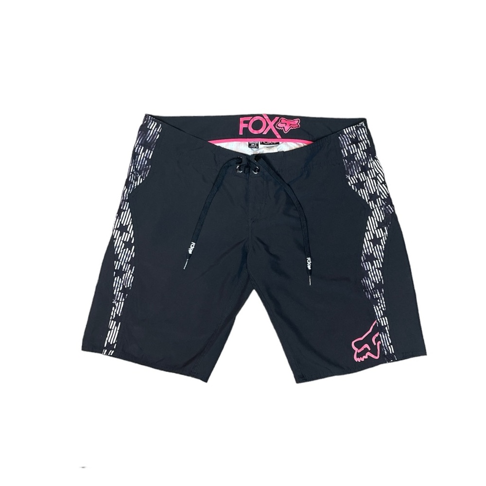 FOX women’s ☀️shorts black pink size 7